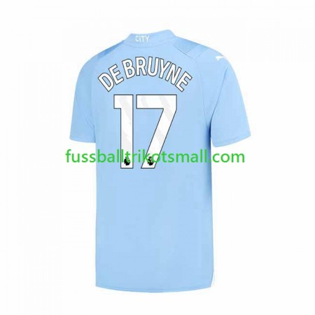Fußballtrikots Manchester City Kevin De Bruyne 17 2023-2024 Kurzarm Heimtrikotsatz kaufen